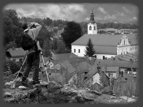 Veduta panoramica su Kranj